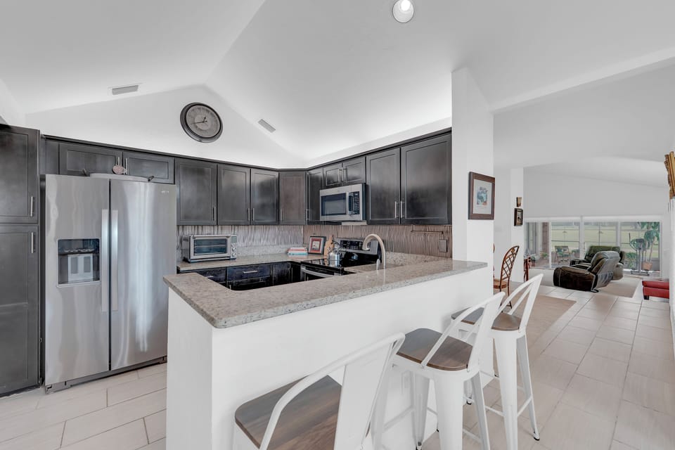 Fully equipped kitchen at The Vines Golf Getaway