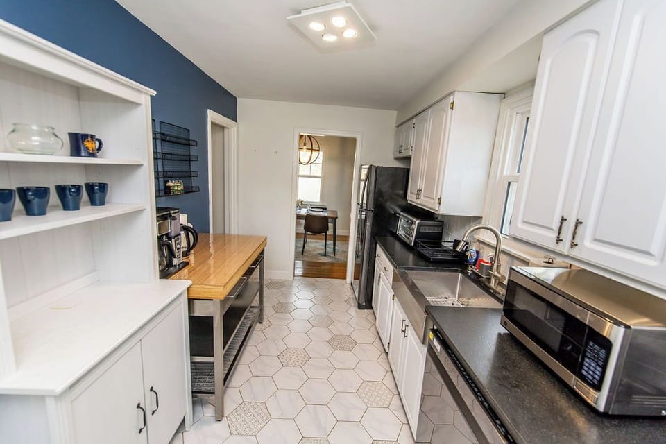 Fully updated and equipped kitchen