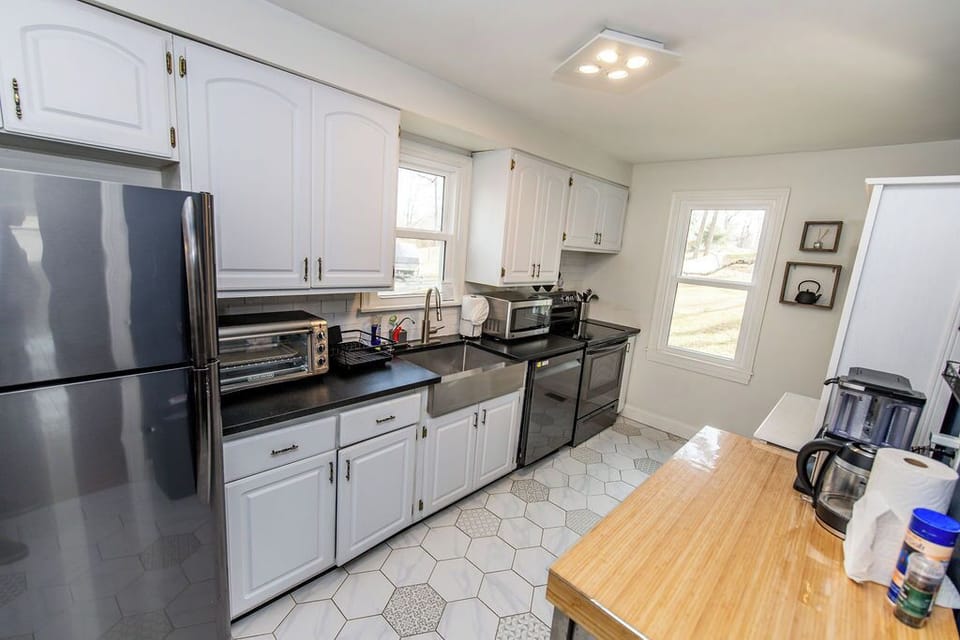Fully updated and equipped kitchen