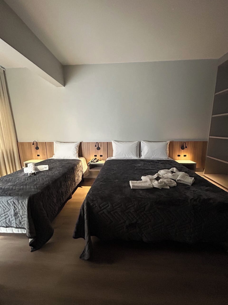 Family Double Room | Minibar, desk, laptop workspace, iron/ironing board