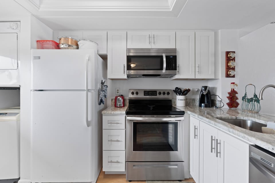 Perfect place to make your after-beach snacks!