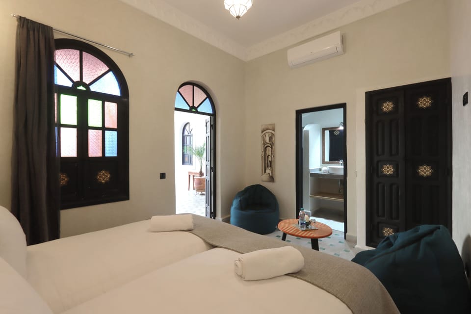 Standard Double Room, Courtyard View | In-room safe, blackout drapes, soundproofing, free WiFi
