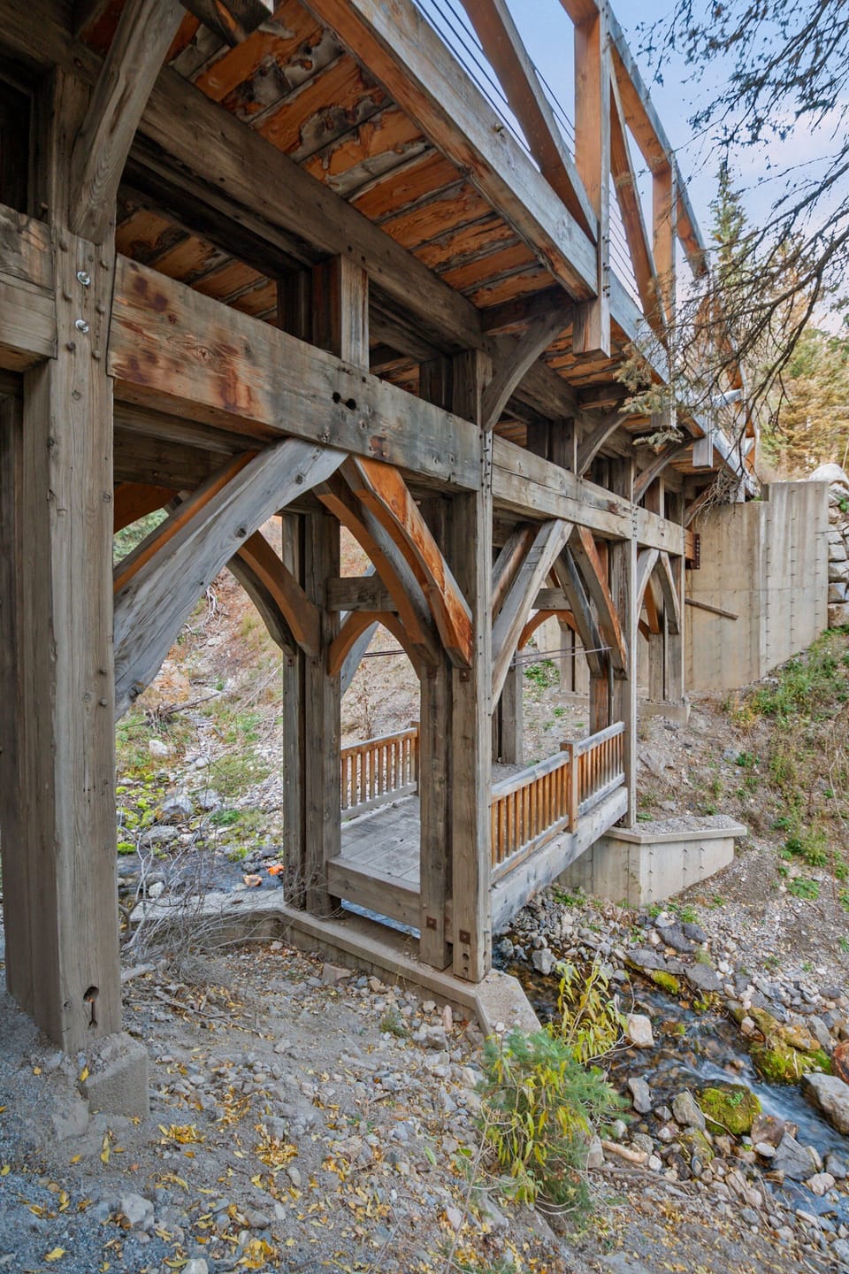 Located across a private trestle bridge, Pont de Reves is the pinnacle of luxury and privacy