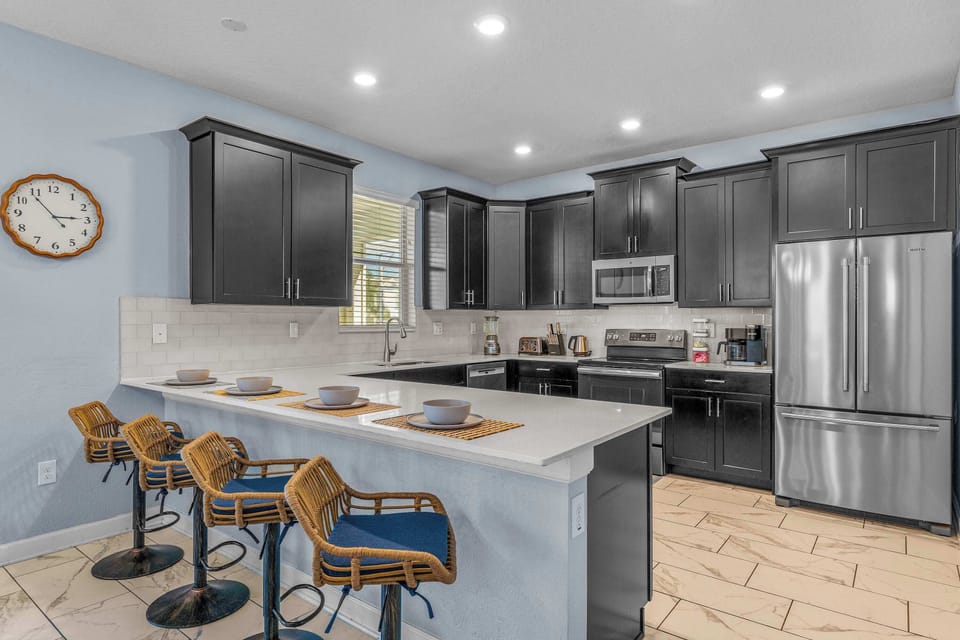 House, Multiple Beds, Pool Access, Pool View (Ohana Memories At Championsgate) | Private kitchen
