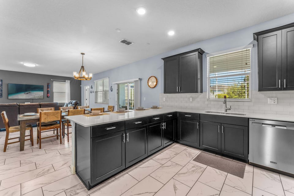 House, Multiple Beds, Pool Access, Pool View (Ohana Memories At Championsgate) | Private kitchen