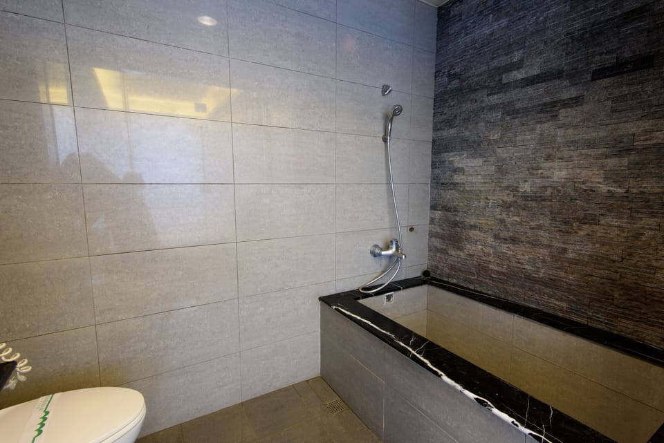 Double Room, Lake View (Do not accept Taiwan Traveler Card) | Bathroom | Shower, towels, shampoo