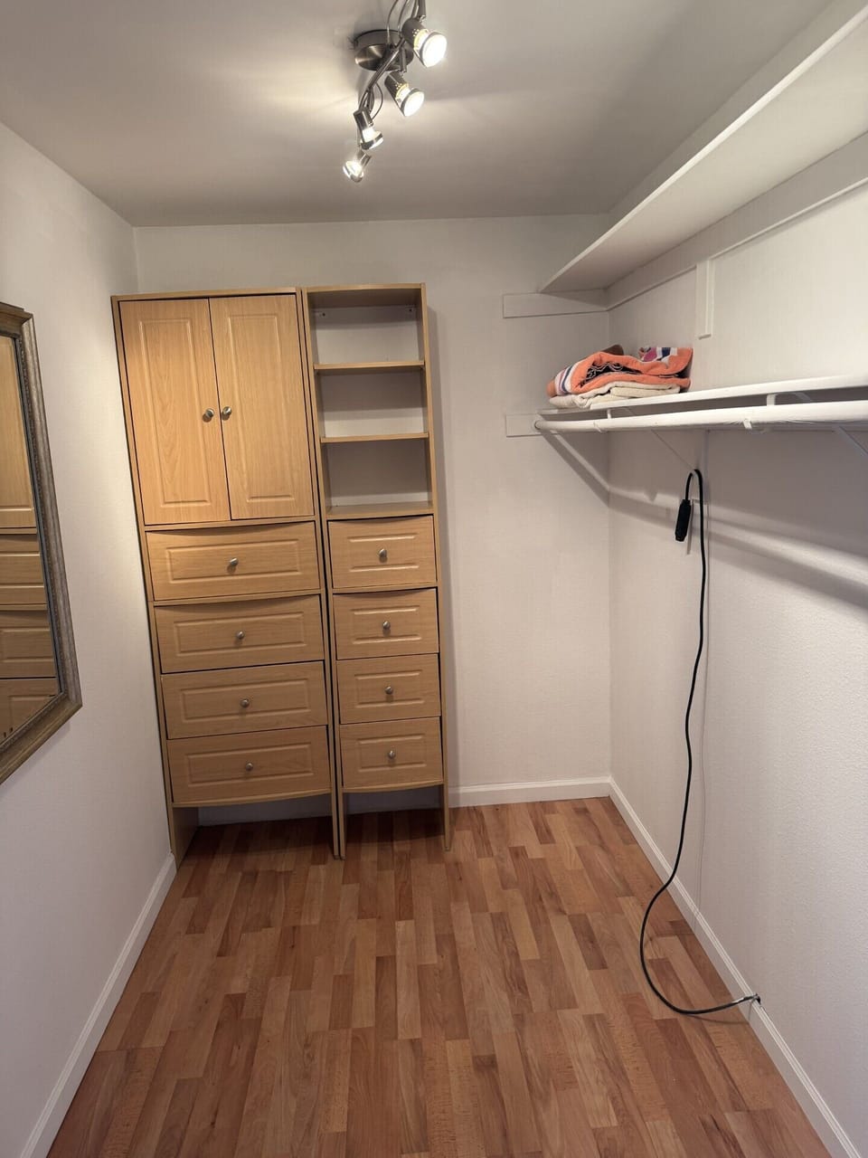 master bedroom walk in closet