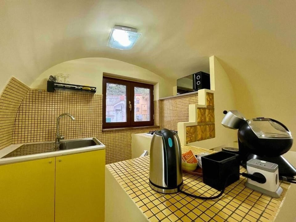 City Apartment | Private kitchen | Fridge, microwave, stovetop, espresso maker