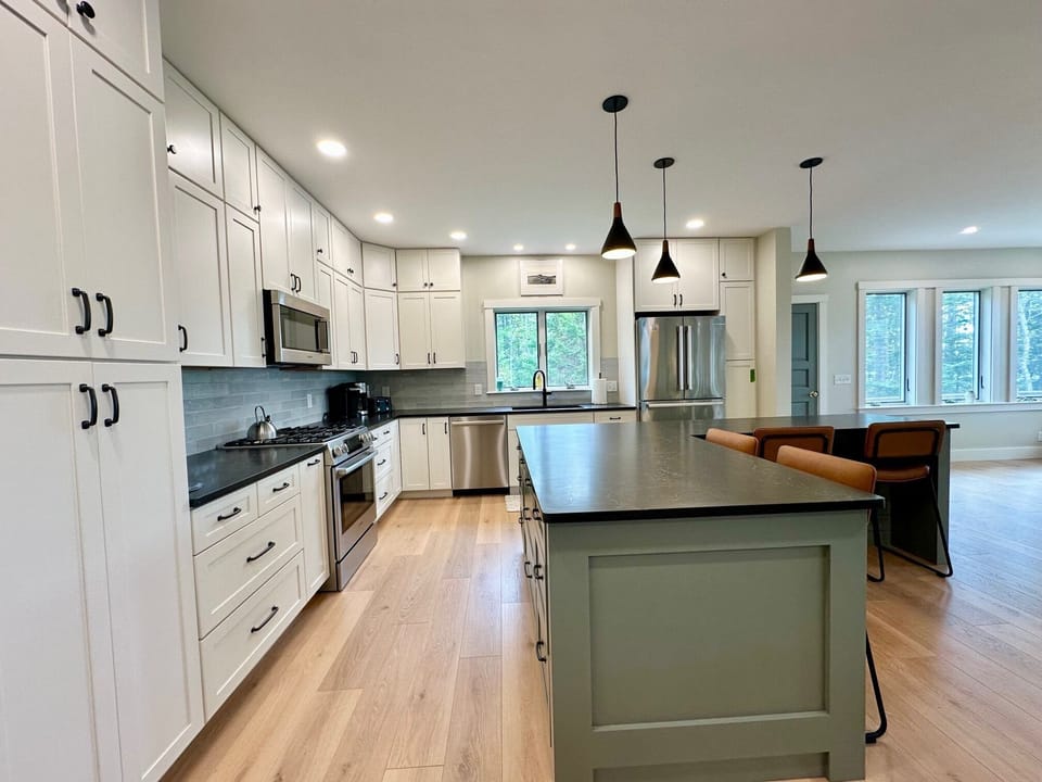 Thoughtfully renovated Kitchen- new appliances, fully equipped and ready for preparation of some great meals!