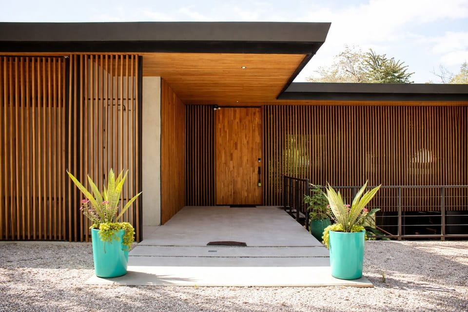 front entrance