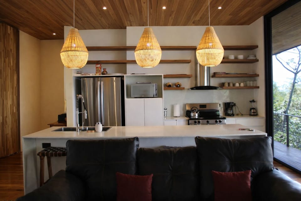 fully stocked kitchen