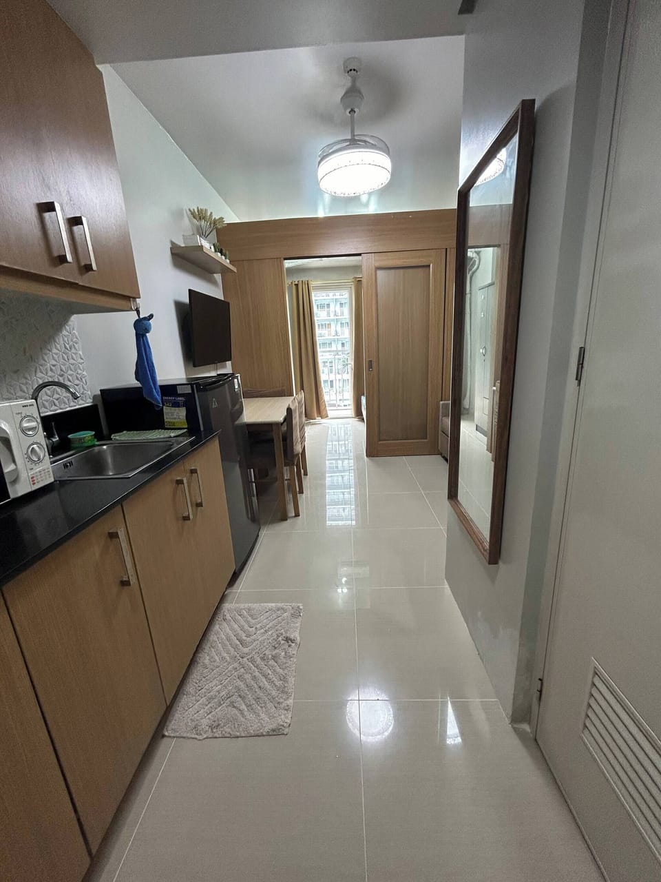 Apartment, 1 Bedroom, Smoking, Balcony | Private kitchen