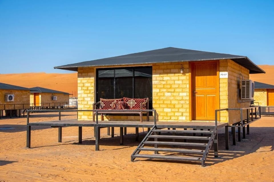 Premium Double or Twin Room, Balcony, Desert View | In-room safe, desk, soundproofing, iron/ironing board