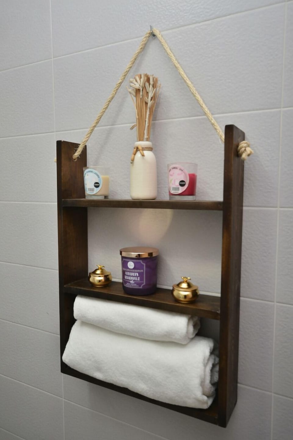 Minimalist Bathroom Shelf