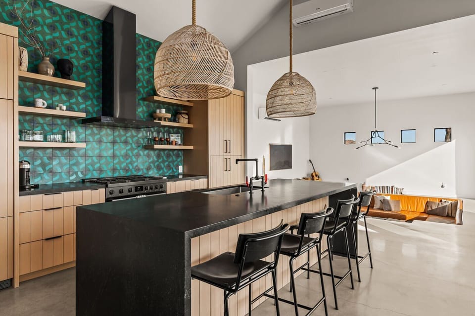 Breakfast bar.