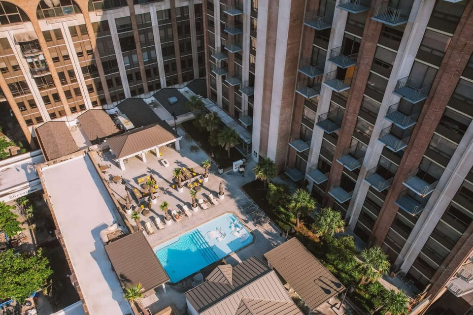 Pool Aerial View