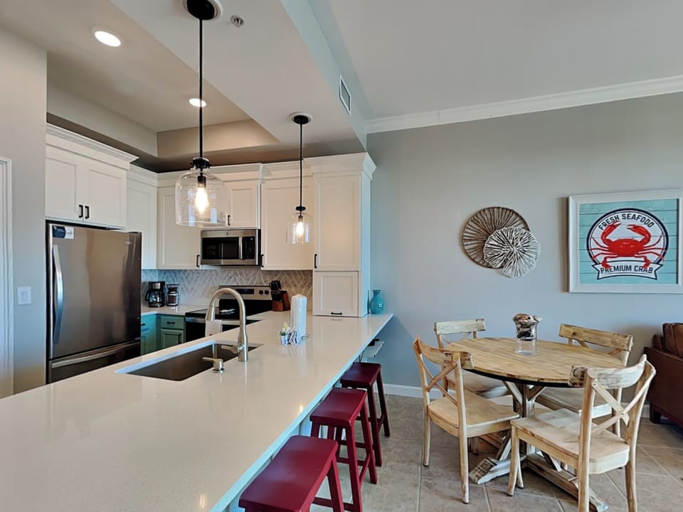Dining Area and Kitchen