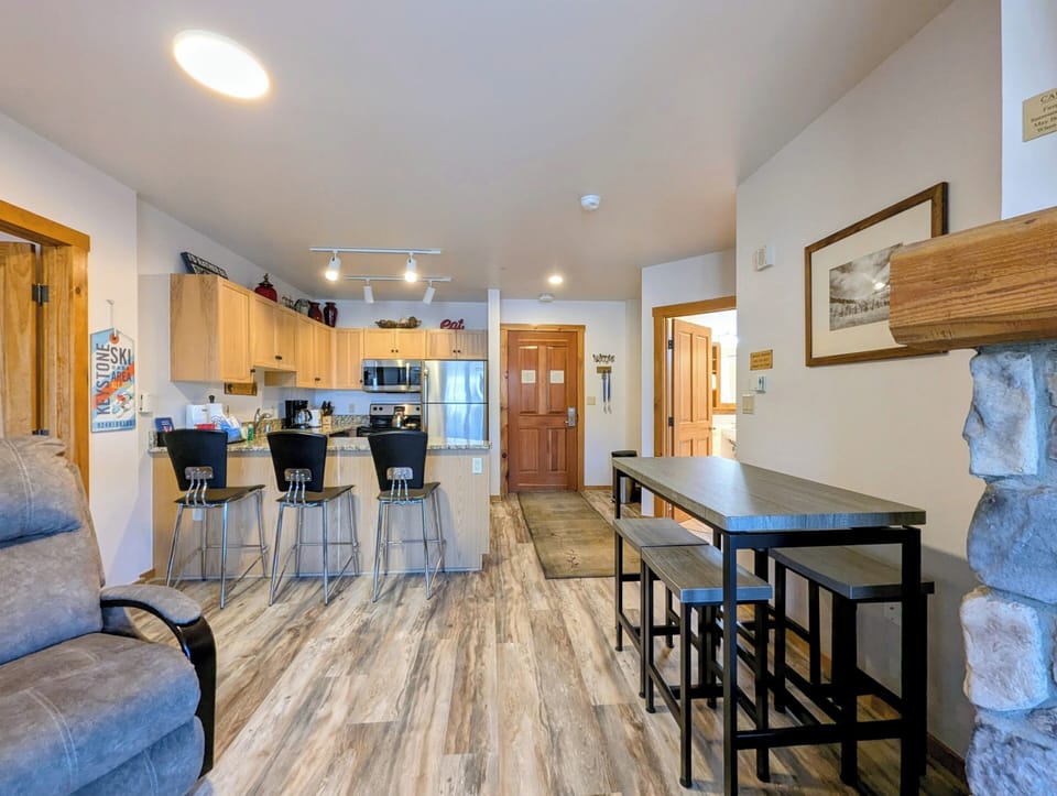 Dining Space with Additional Bar Seating