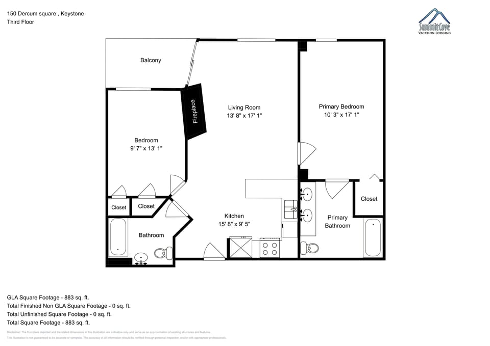 Third Floor Condo at Dakota Lodge