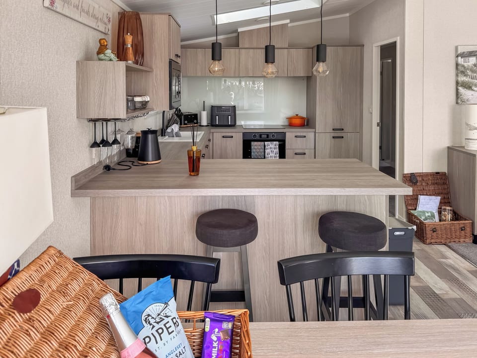 Open plan living space | 38 at the Sanctuary Lodges - Sanctuary Lodges, Rhosfawr, near Pwllheli