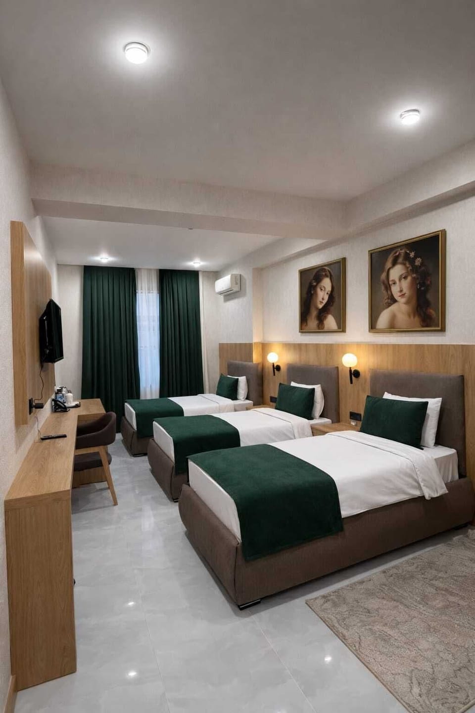 Triple Room | Premium bedding, minibar, iron/ironing board, free WiFi