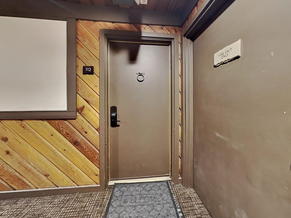 Indoors, Elevator, Hardwood, Stained Wood, Floor