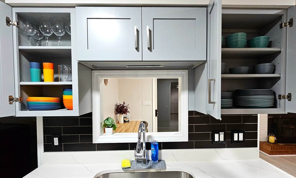 Well-stocked kitchen