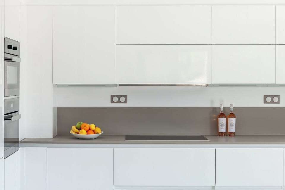 The kitchen.