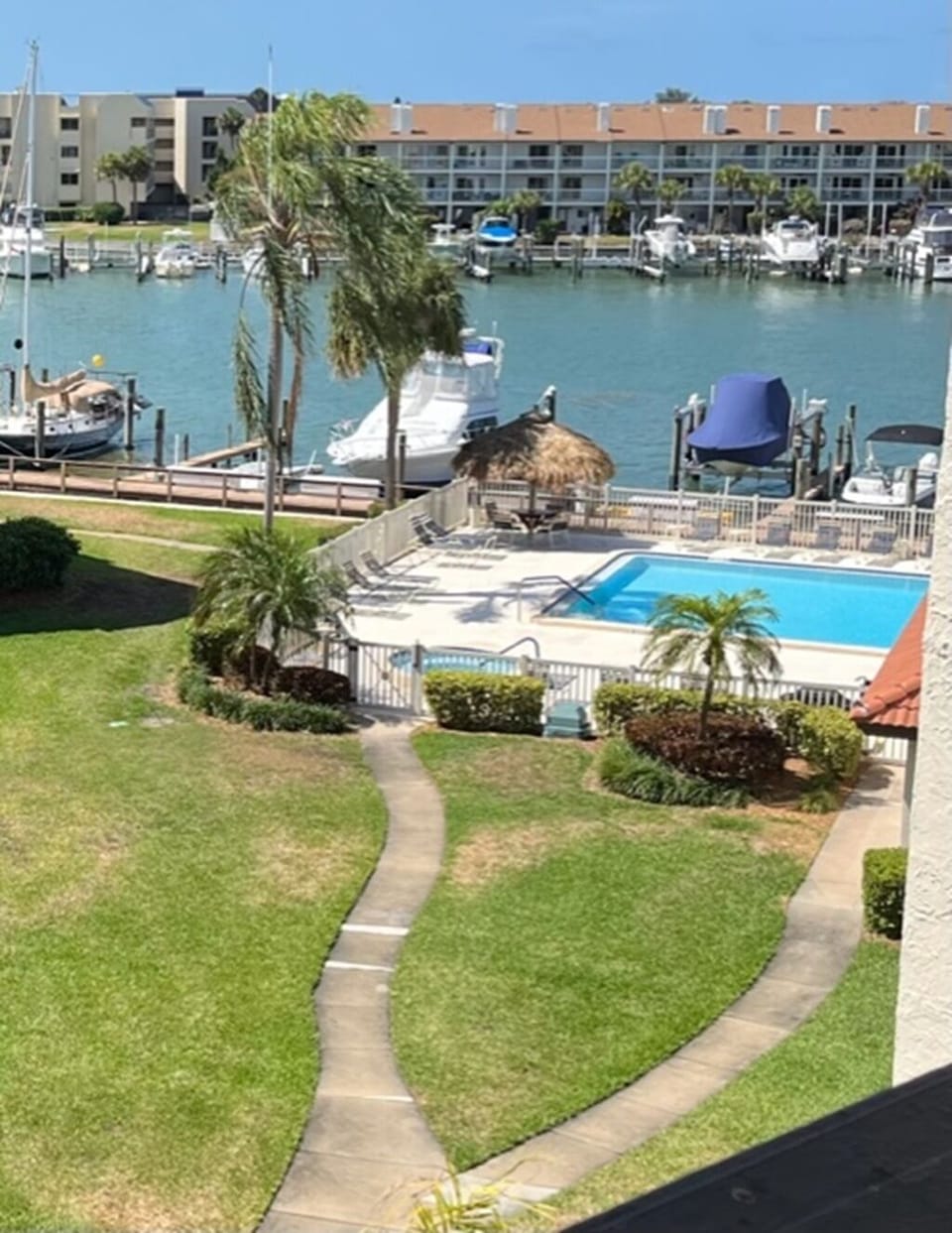 Balcony and master bedroom view.