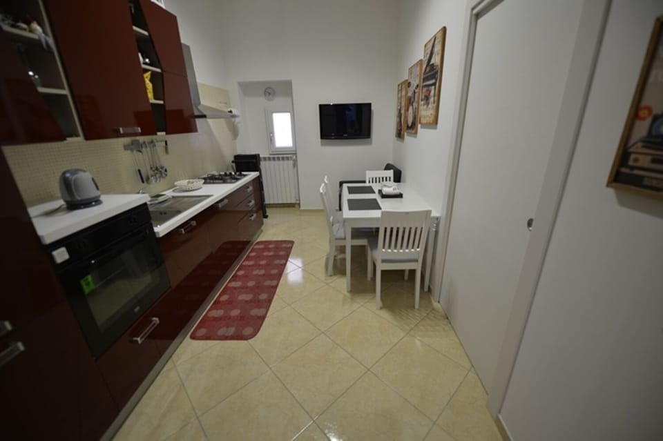 Classic Apartment, 1 Bedroom, Pets Allowed, City View | Private kitchen | Stovetop, cookware/dishes/utensils, eco-friendly cleaning products