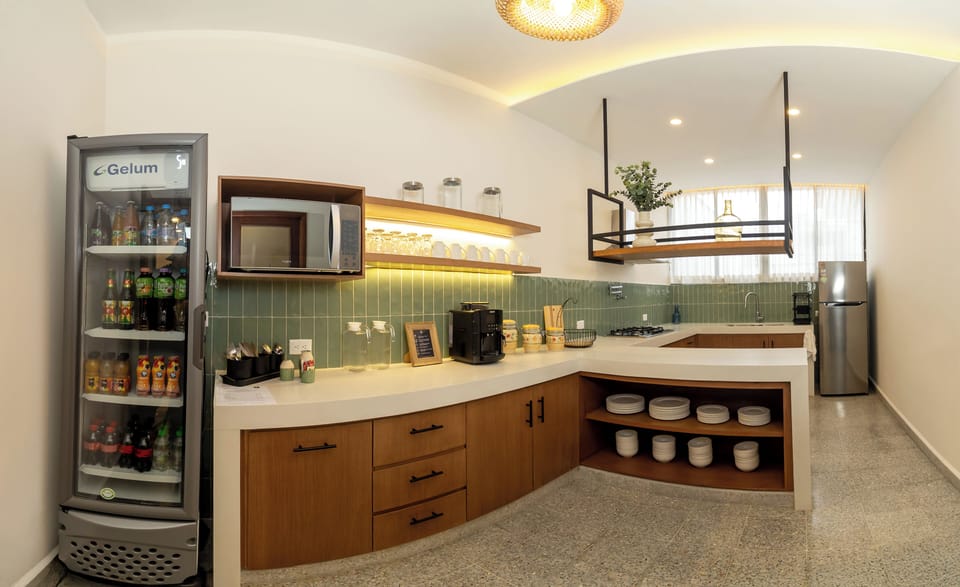 Shared microwave