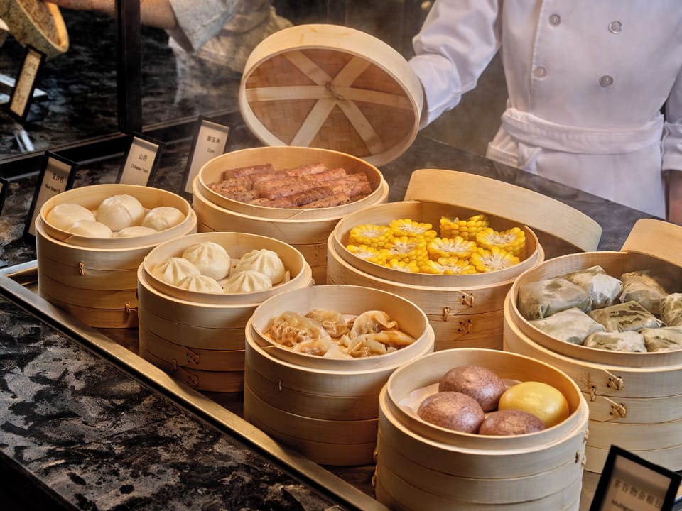 Daily buffet breakfast for a fee