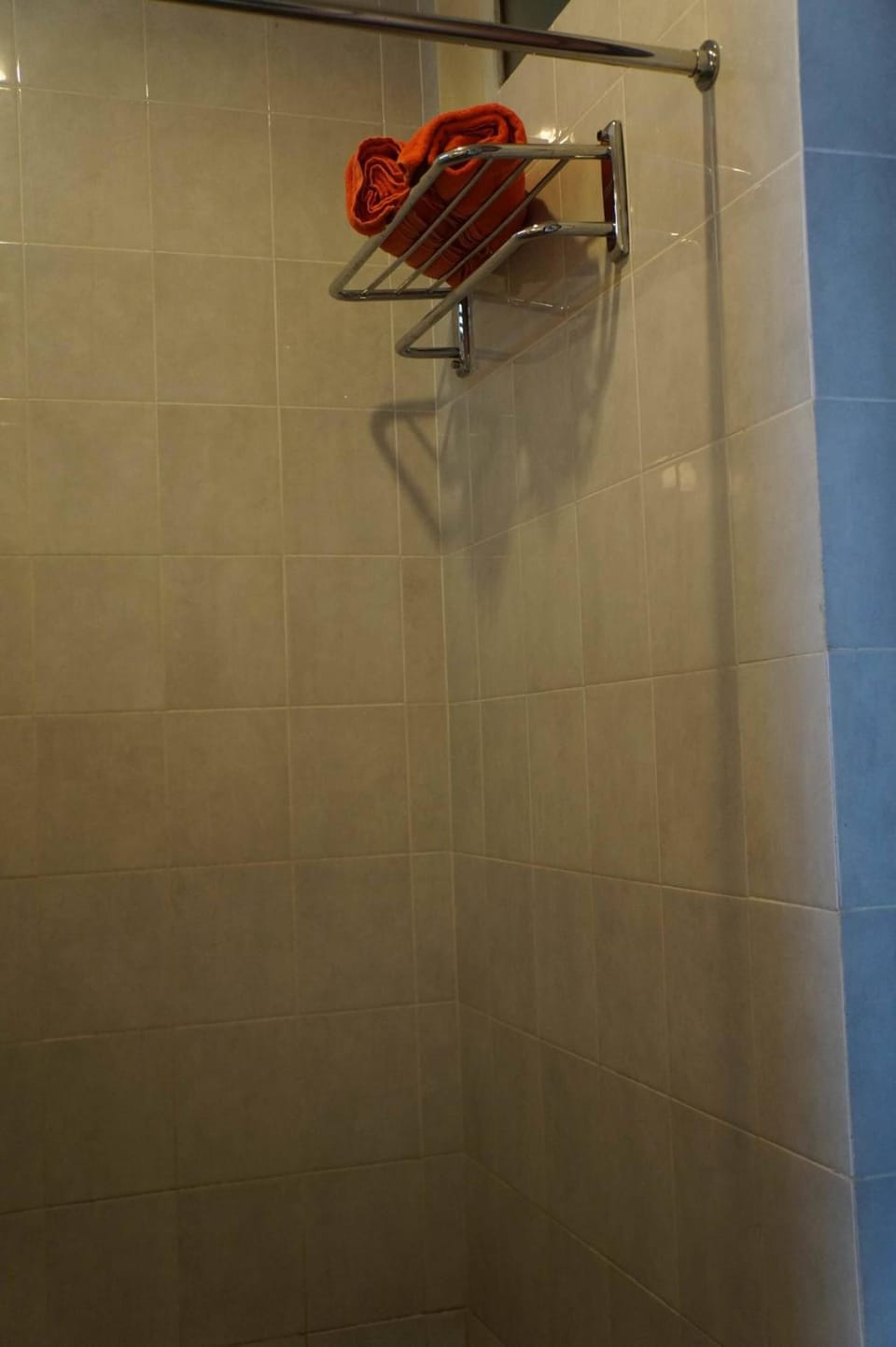 Shower, free toiletries, hair dryer, bathrobes