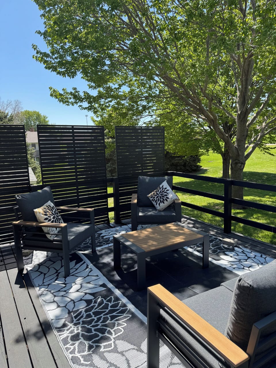 Enjoy beautiful deck and grill area