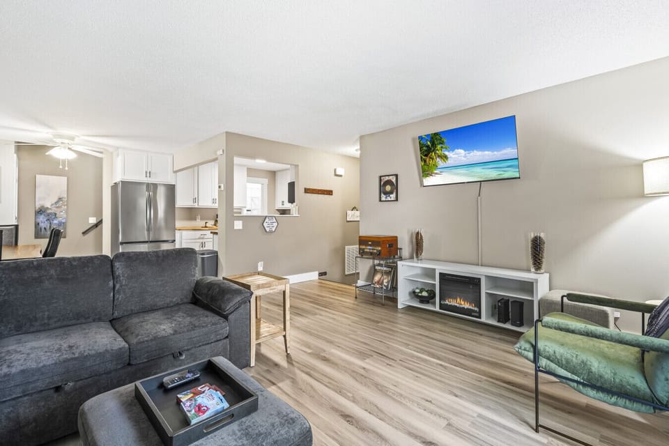 Bright Living Area | Open Layout with Modern Flooring & Natural Light