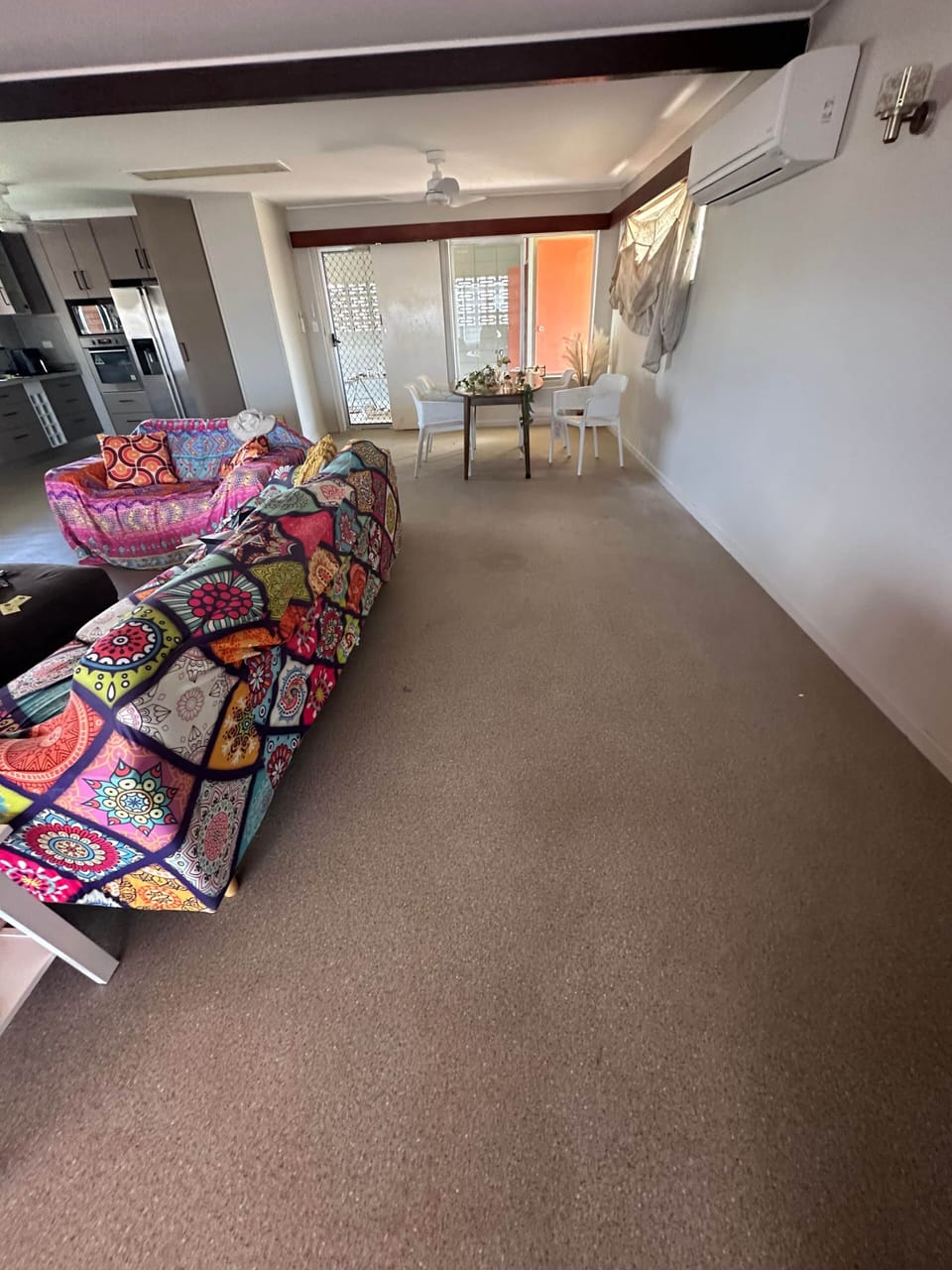 Groovy Lounge and dining area