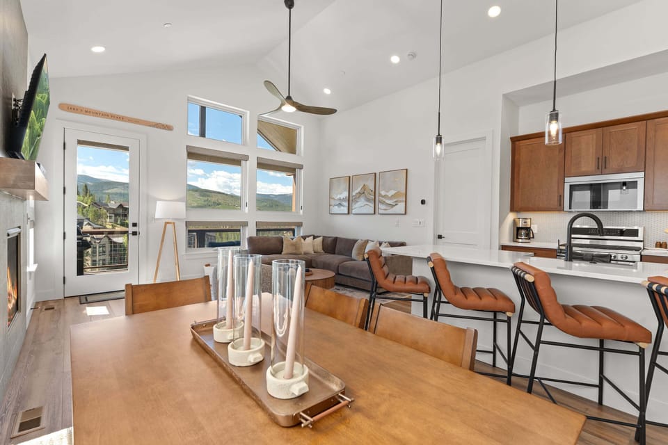 Open Concept Kitchen and Dining