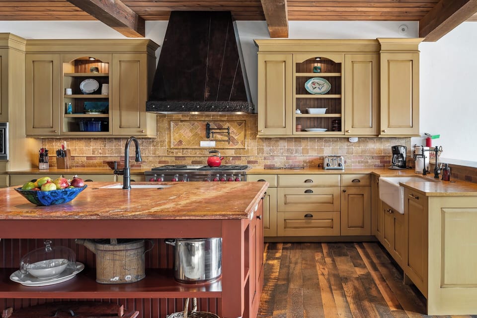 Farmhouse style kitchen