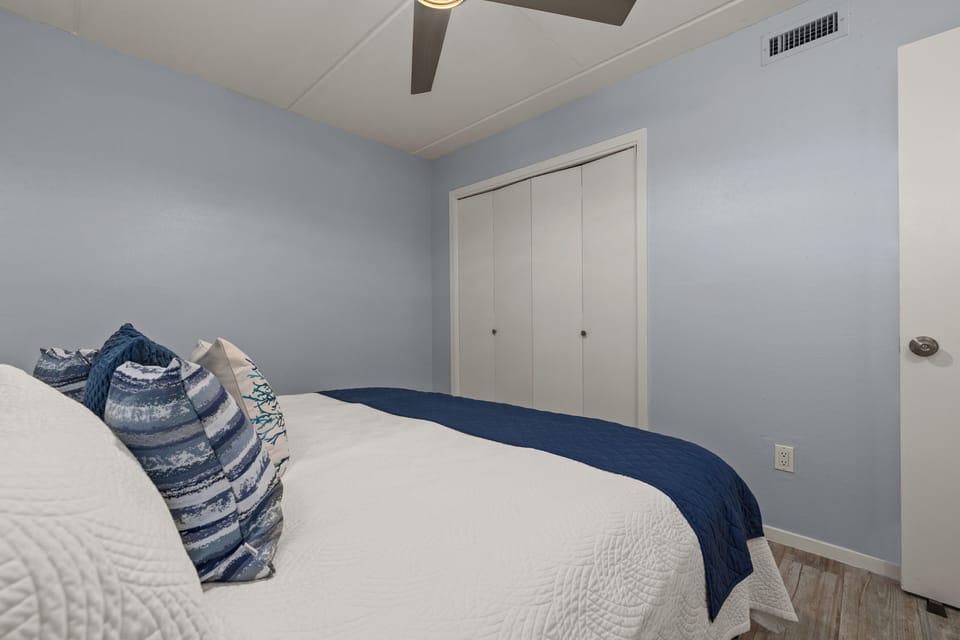 Plenty of space to unwind after a fun-filled beach day.
