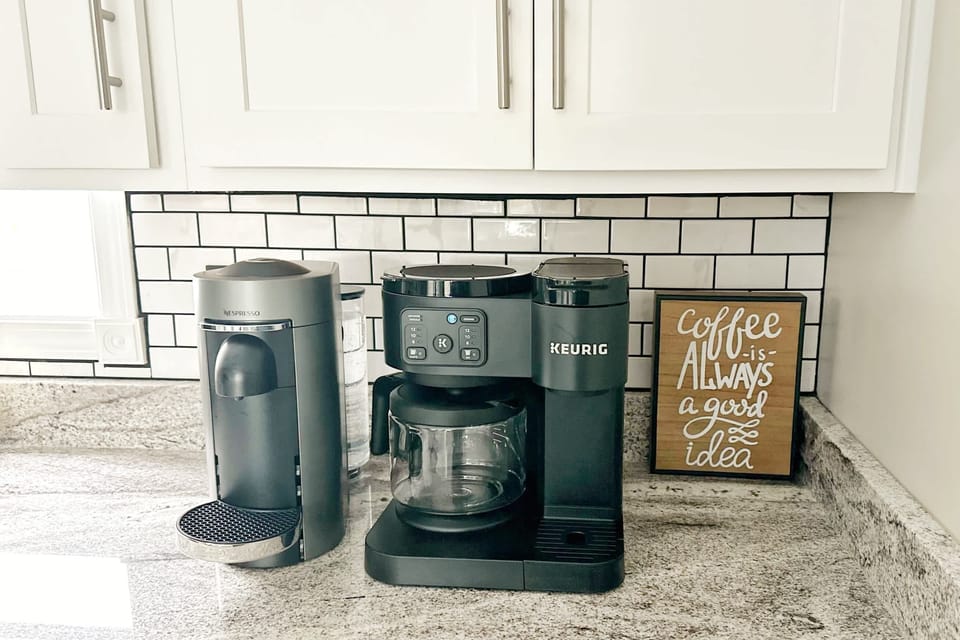 With Keurig and Nespresso options available, your perfect cup of coffee is always just moments away.