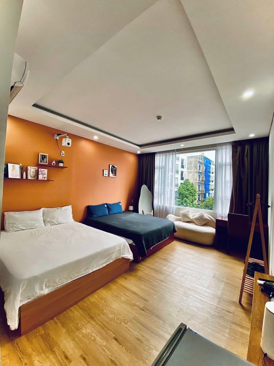 Family Double Room, City View | WiFi (free), bed sheets