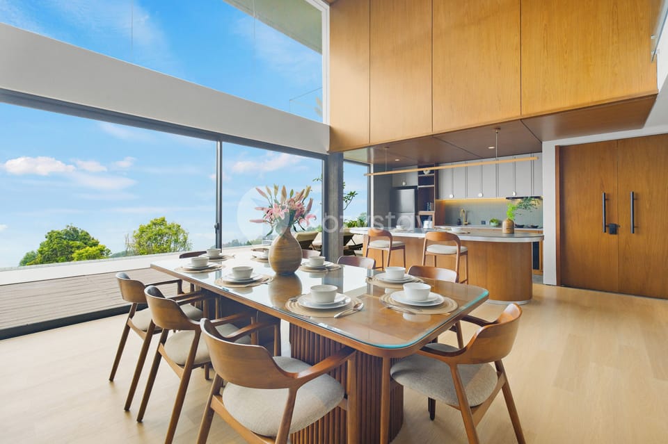 Villa, 3 Bedrooms, Mountain View | Dining room