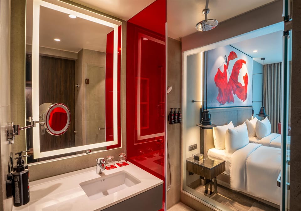 In-room safe, laptop workspace, soundproofing, iron/ironing board