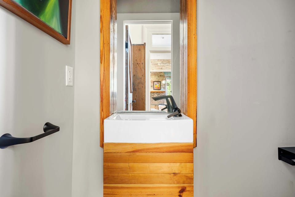 Half Bath on the first floor 