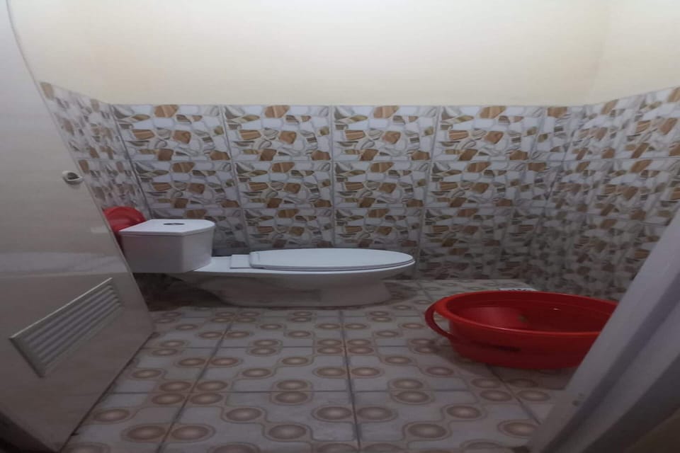 Standard Double Room | Bathroom | Shower, towels, soap, shampoo