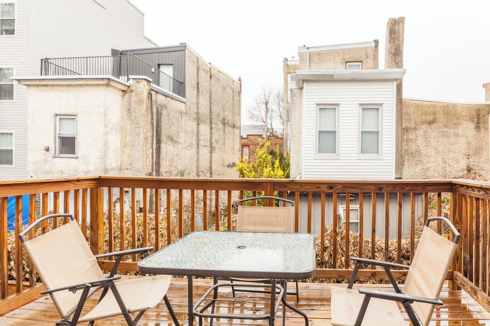 A private patio with a sitting arrangement for you and your family! #OutdoorRetreat