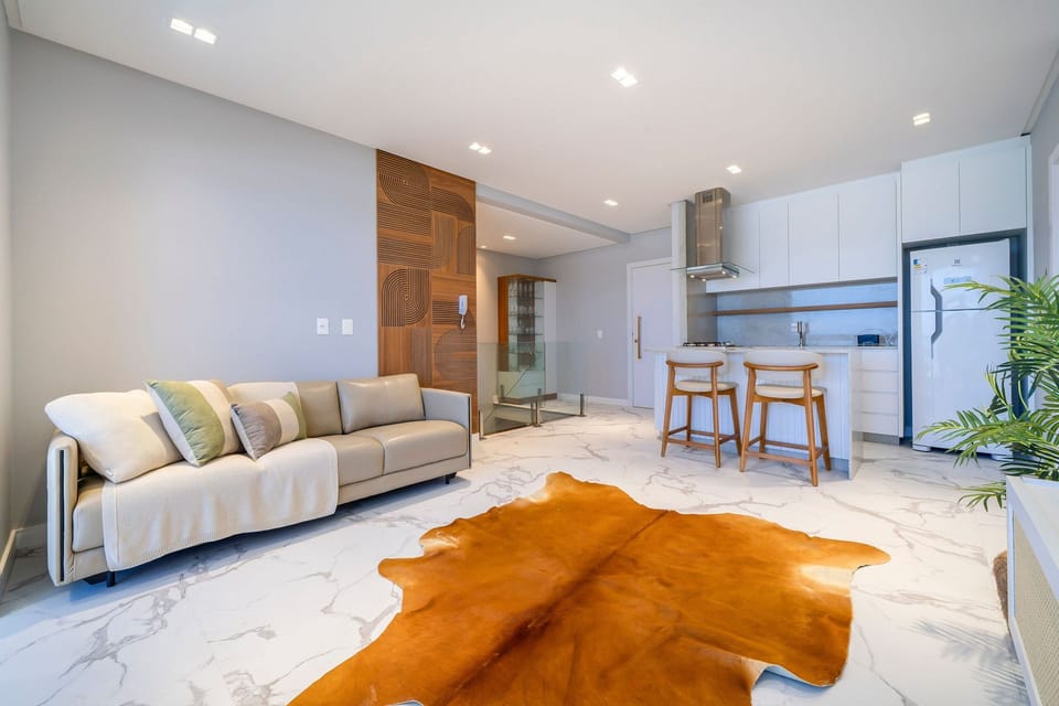 Apartment | Living area | 50-inch Smart TV with digital channels