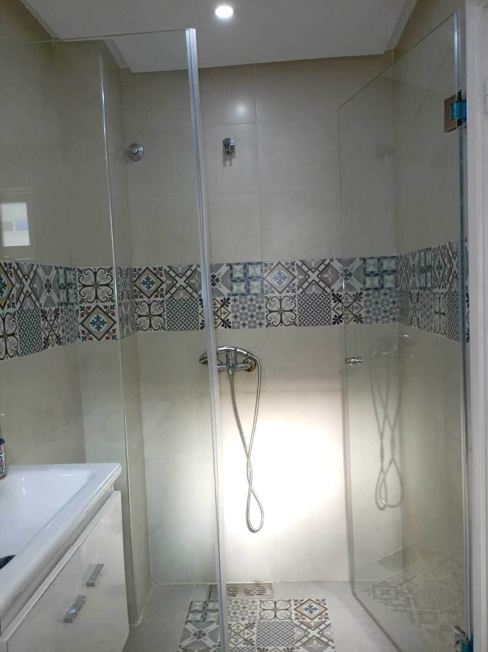 Deluxe Double Room, Patio, Courtyard View | Bathroom