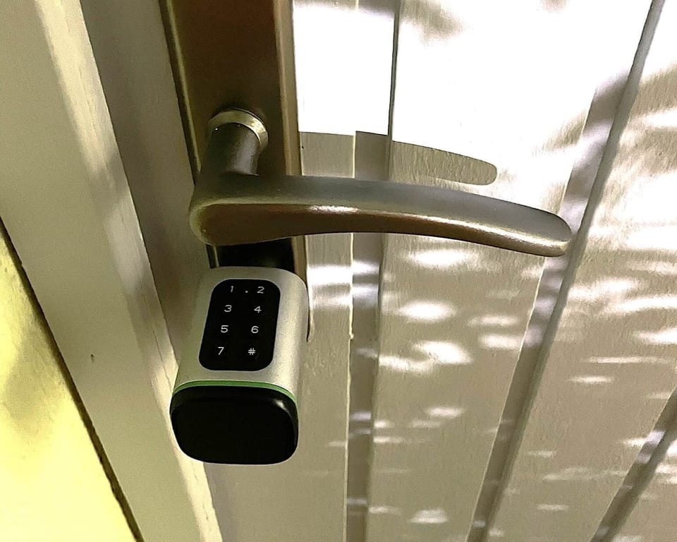 No key required. Everyone comes and goes as they please.