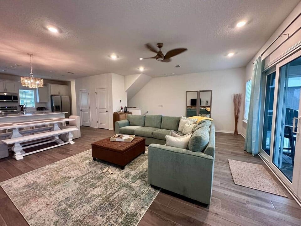 Open living/dining/kitchen areas offer lots of space for the entire family to gather!